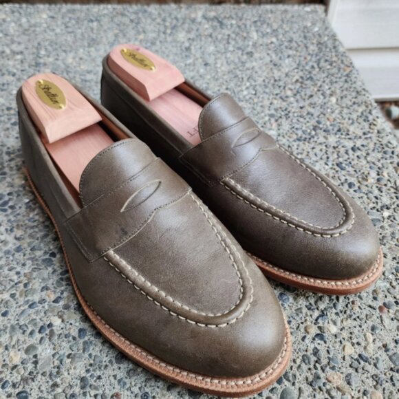 Grant Stone Traveler Penny Loafers 9E - Picture 1 of 10